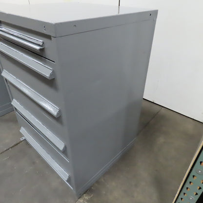 5 Drawer Small Parts Tool Storage Shop Cabinet 30" x 28" x 44"