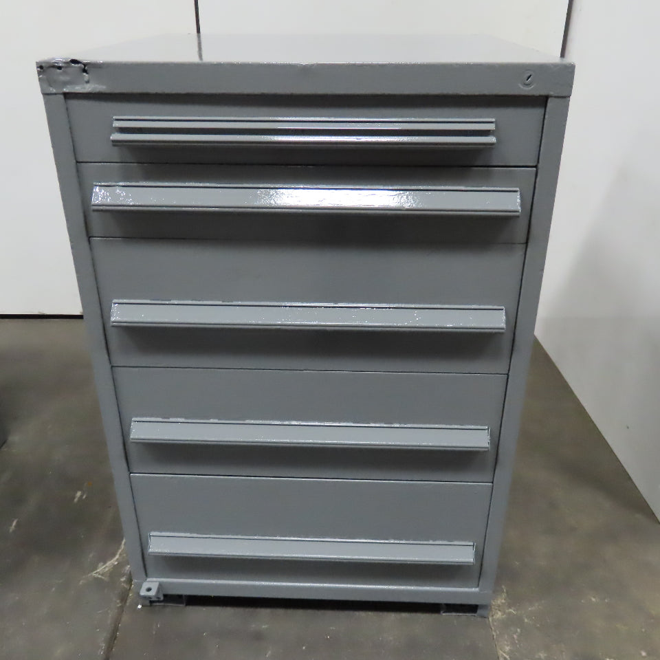 5 Drawer Small Parts Tool Storage Shop Cabinet 30" x 28" x 44"