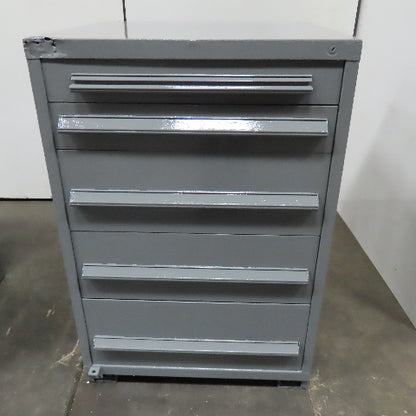 5 Drawer Small Parts Tool Storage Shop Cabinet 30" x 28" x 44"