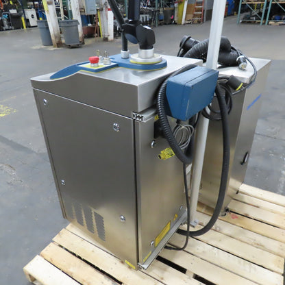 GSI Lumonics Xymark Laser Marking Coding System & Fume Collector 115V 60Hz 1Ph