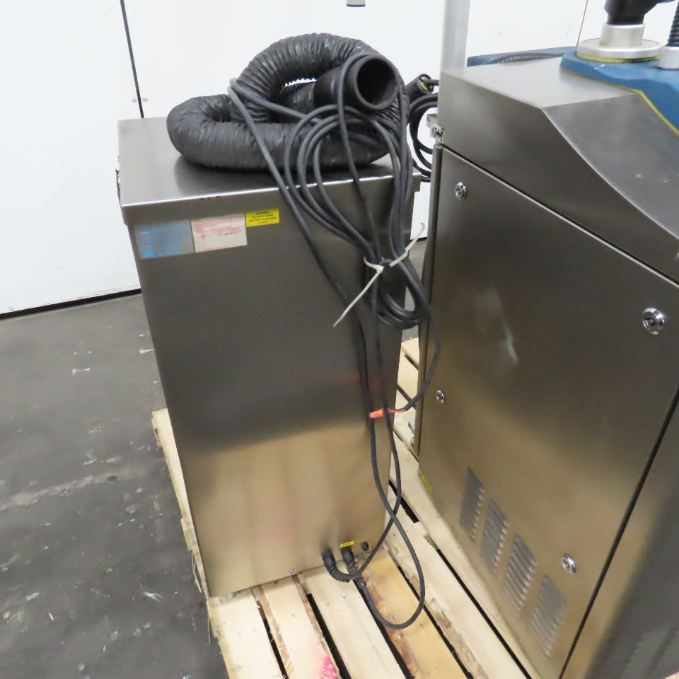 GSI Lumonics Xymark Laser Marking Coding System & Fume Collector 115V 60Hz 1Ph