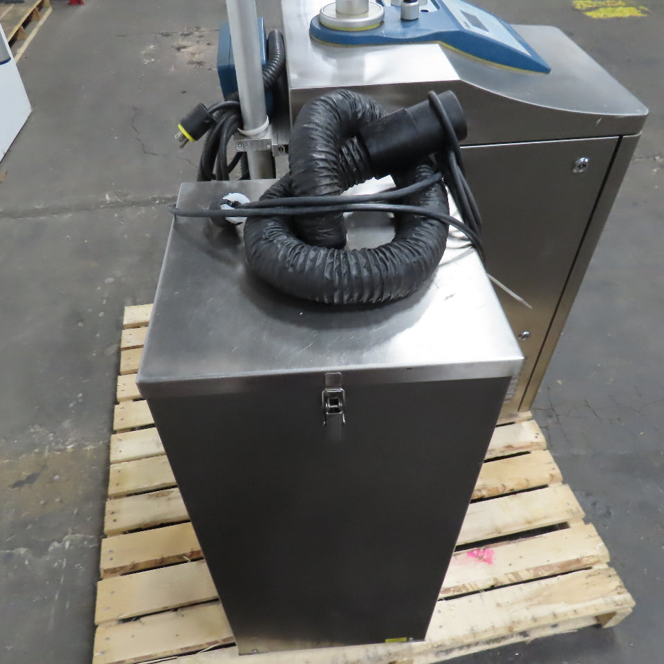 GSI Lumonics Xymark Laser Marking Coding System & Fume Collector 115V 60Hz 1Ph
