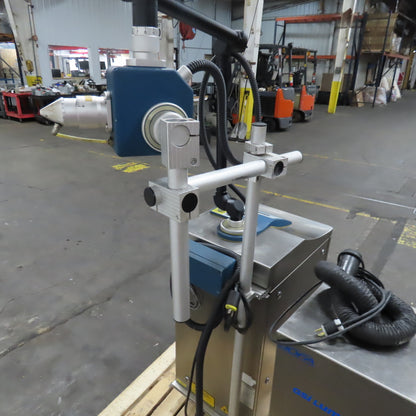 GSI Lumonics Xymark Laser Marking Coding System & Fume Collector 115V 60Hz 1Ph