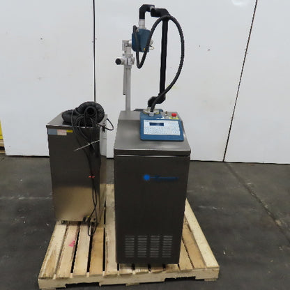 GSI Lumonics Xymark Laser Marking Coding System & Fume Collector 115V 60Hz 1Ph