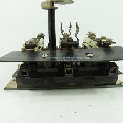 Trumbull K-120 Style 3 Pole Fused Disconnect Switch