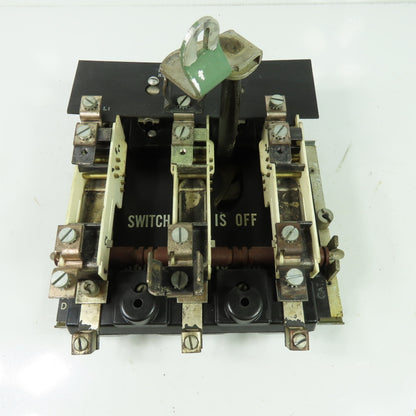 Trumbull K-120 Style 3 Pole Fused Disconnect Switch