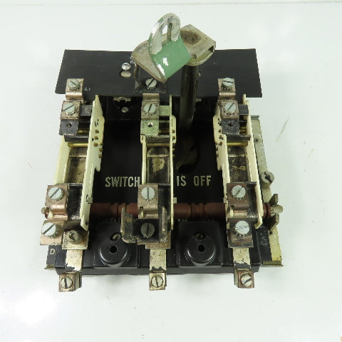 Trumbull K-120 Style 3 Pole Fused Disconnect Switch