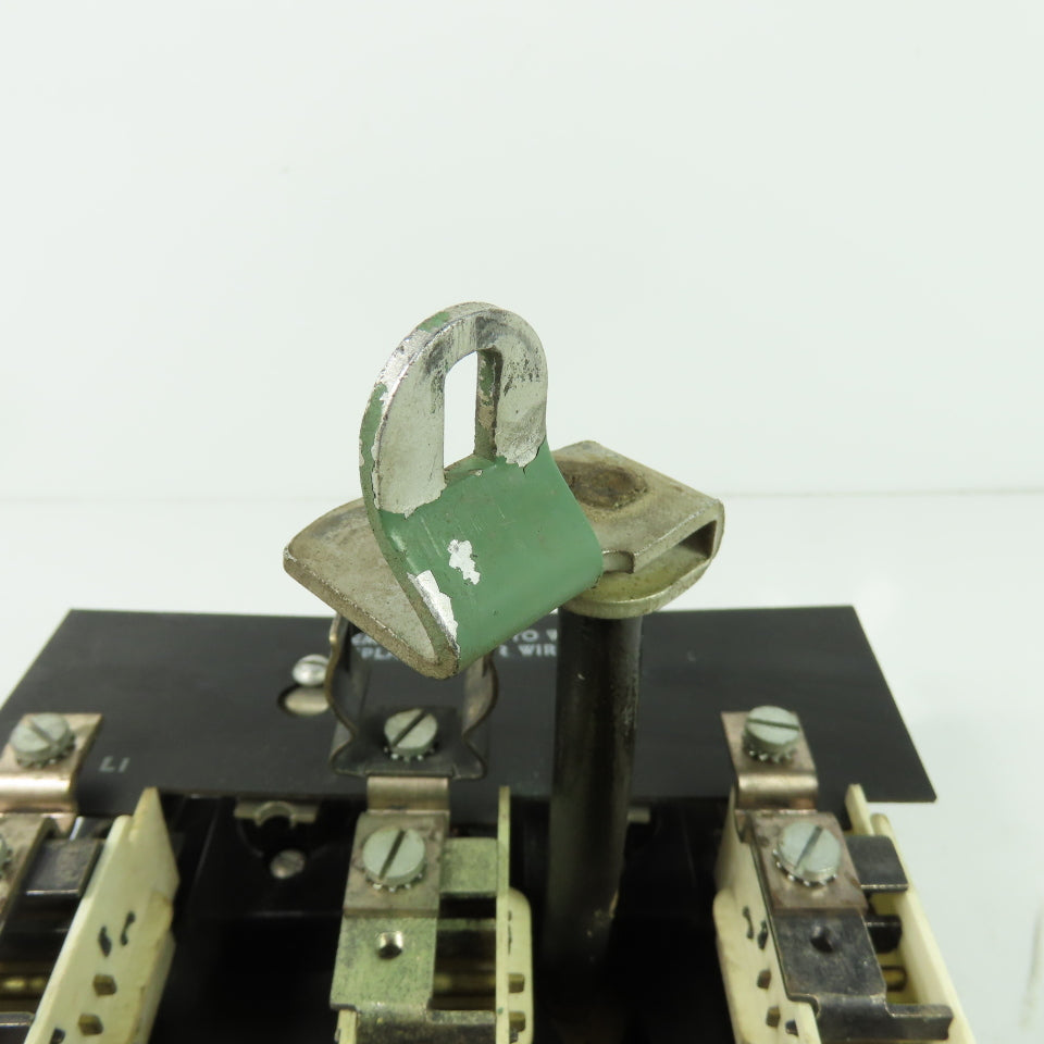 Trumbull K-120 Style 3 Pole Fused Disconnect Switch
