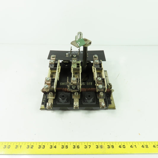 Trumbull K-120 Style 3 Pole Fused Disconnect Switch
