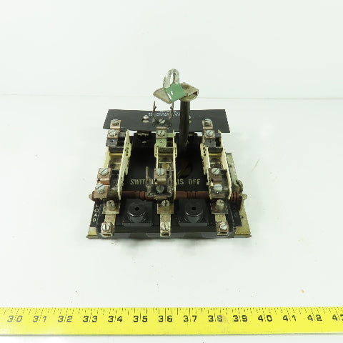 Trumbull K-120 Style 3 Pole Fused Disconnect Switch