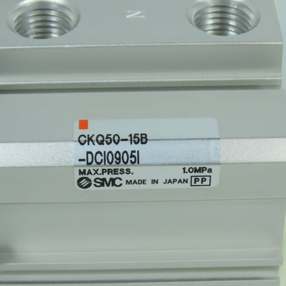 SMC CKQ50-15B-DCI0905I Pneumatic Pin Clamp Cylinder 1.0MPa