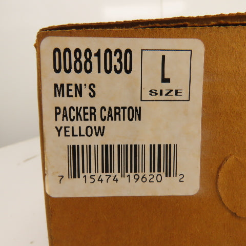 00881030 Men's Size Large Rubber Over Shoe Boot Protector Yellow