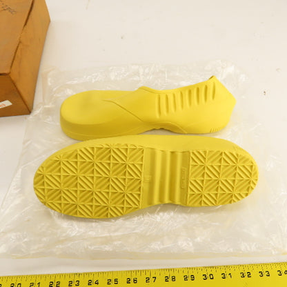 00881030 Men's Size Large Rubber Over Shoe Boot Protector Yellow