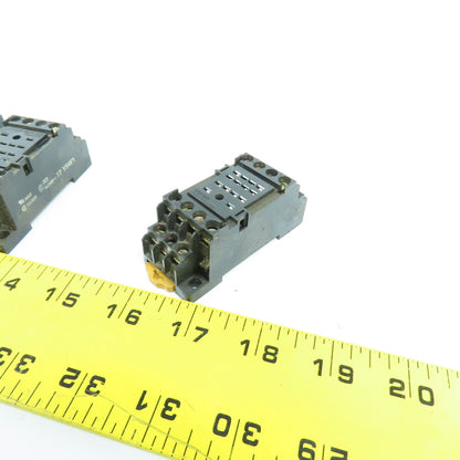 Omron PYF14A-E Relay Socket Base 14-Pin 5A 250V Lot Of 5