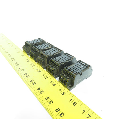 Omron PYF14A-E Relay Socket Base 14-Pin 5A 250V Lot Of 5