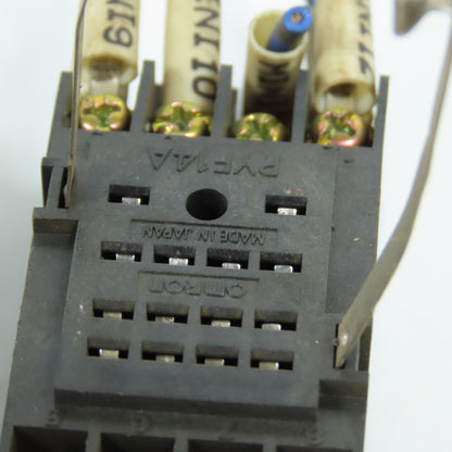 Omron PYF14A Relay Socket Base 14-Pin 5A 250V Lot Of 5