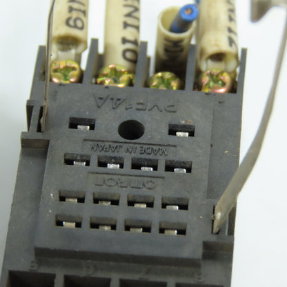 Omron PYF14A Relay Socket Base 14-Pin 5A 250V Lot Of 5