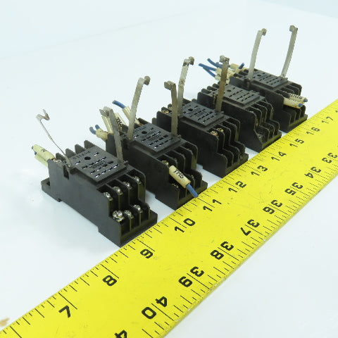 Omron PYF14A Relay Socket Base 14-Pin 5A 250V Lot Of 5