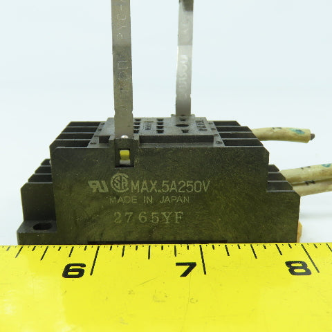 Omron PYF14A Relay Socket Base 14-Pin 5A 250V Lot Of 5