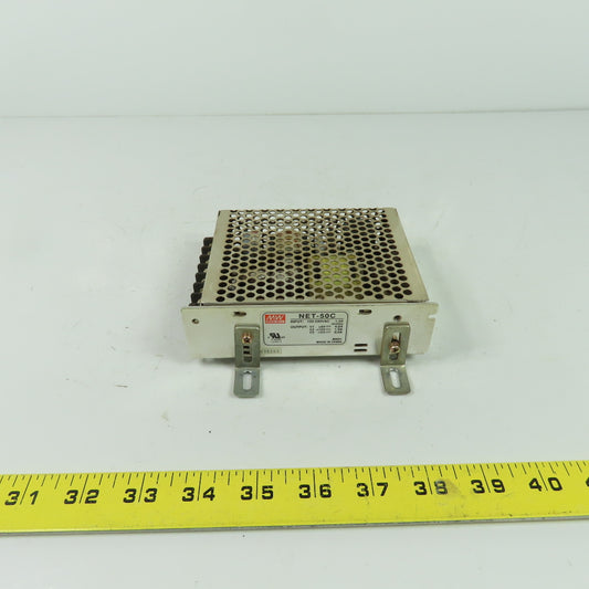 Mean Well NET-50C Switching Power Supply 100-240VAC 1.3A Input