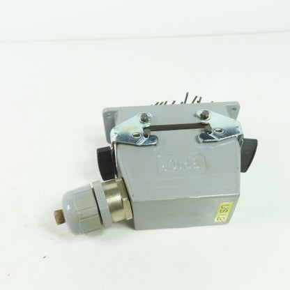 Epic H-BE 16 SS DR Rectangular Connector Plug 16-Pin Male/Female 500V 16A