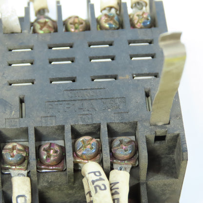 Omron PTF14A Relay Socket Base 12-Pin 10A 240V Lot Of 5