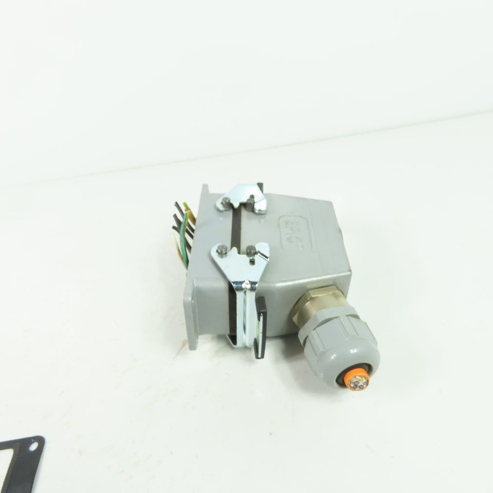 Epic H-BS 6 SS Rectangular Connector Plug 6-Pin Male/Female 400/690V 35A