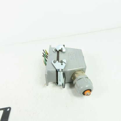 Epic H-BS 6 SS Rectangular Connector Plug 6-Pin Male/Female 400/690V 35A