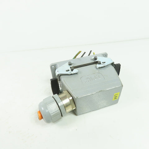 Epic H-BS 6 SS Rectangular Connector Plug 6-Pin Male/Female 400/690V 35A
