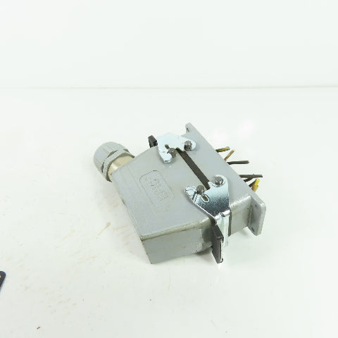 Epic H-BS 6 SS Rectangular Connector Plug 6-Pin Male/Female 400/690V 35A