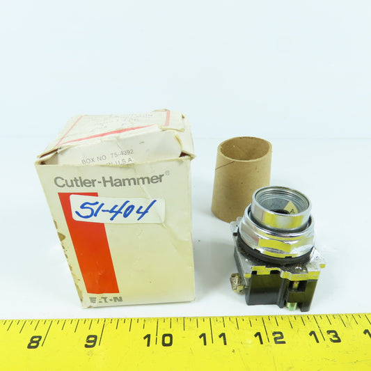 Cutler Hammer 10250T476 24V AC/DC Heavy Duty Momentary Contact Push Button NEW