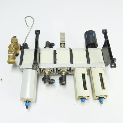Festo MS6-LFR-1/2-D7-C-R-V-AS Pneumatic Filter Regulator Valve Assembly 12 Bar