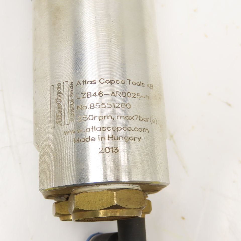 Atlas Copco LZB46-AR0025-11 Rotary Vane Air Motor 250RPM