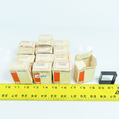 Cutler Hammer E30KR1 Black Collar For E30 Push Button Switches New Lot Of 14