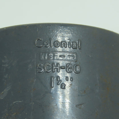 Colonial 1-1/2" Socket 45° Degree SCH 80 PVC Elbow Lot Of 5