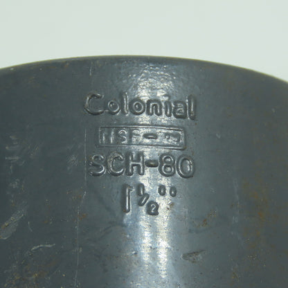 Colonial 1-1/2" Socket 45° Degree SCH 80 PVC Elbow Lot Of 5