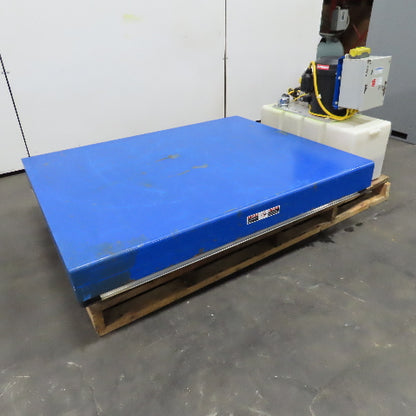 Vestil EHLT-4860-12-43 6 Ton Hydraulic Scissor Lift Table 460V 3Ph 10"-43" Lift