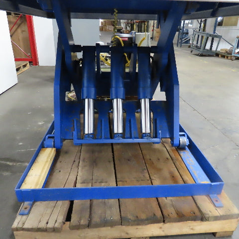 Vestil EHLT-4860-12-43 6 Ton Hydraulic Scissor Lift Table 460V 3Ph 10"-43" Lift