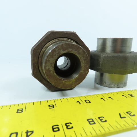 Penn A182-F22 203015/P 3/4" Steel Union 05W Lot Of 2