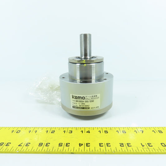 Kamo BR100SH-20G-S292 Ball Type Gear Speed Reducer R. Ratio 1/20G NEW