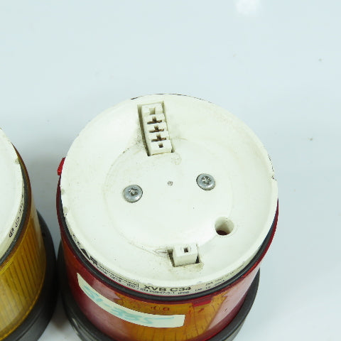 Telemecanique XVB C38, C34, C33 Green Red & Yellow Stack Lights 12-230V Lot Of 3