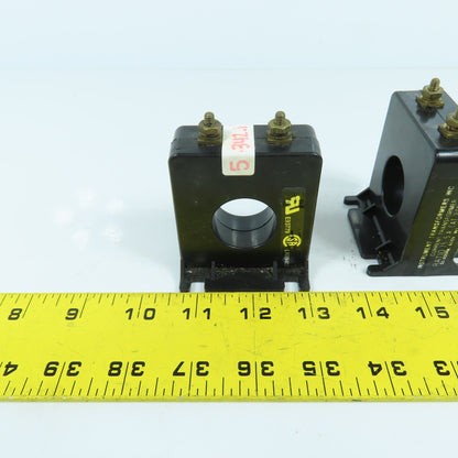 Instrument 2SFT-750 Ratio 75:5 Current Transformer 50-400HZ 600V Lot Of 2