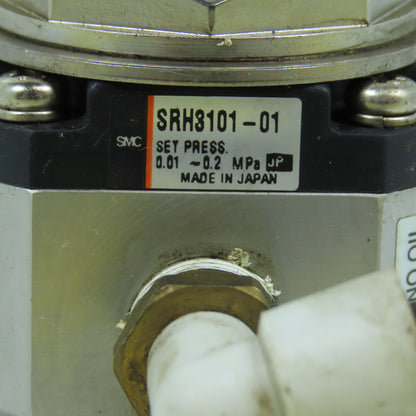 SMC SRH3101-01 Compressed Air Regulator Valve 0.01-0.2MPa 6mm Push Connect
