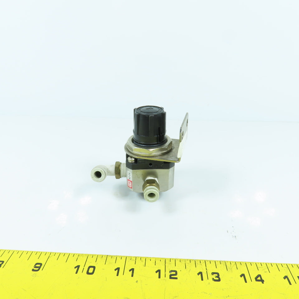 SMC SRH3101-01 Compressed Air Regulator Valve 0.01-0.2MPa 6mm Push Connect