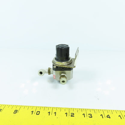SMC SRH3101-01 Compressed Air Regulator Valve 0.01-0.2MPa 6mm Push Connect