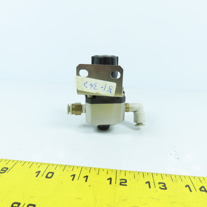 SMC SRH3101-01 Compressed Air Regulator Valve 0.01-0.2MPa 6mm Push Connect