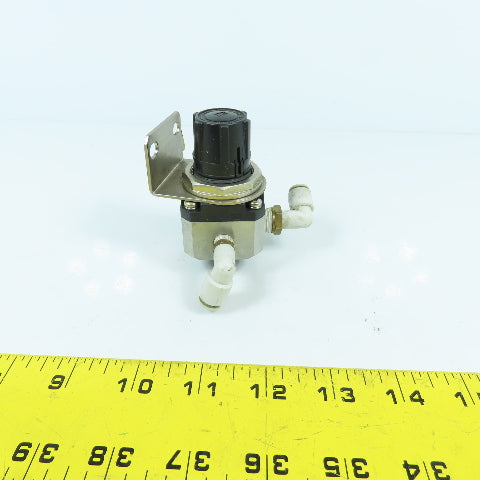 SMC SRH3101-01 Compressed Air Regulator Valve 0.01-0.2MPa 6mm Push Connect