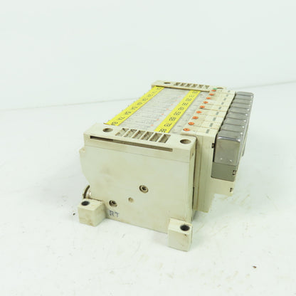 SMC 9-Slot Pneumatic Valve Manifold Bank (8)VQ1101N-51 (1)VQ1201N-51 0.7MPA 24VD