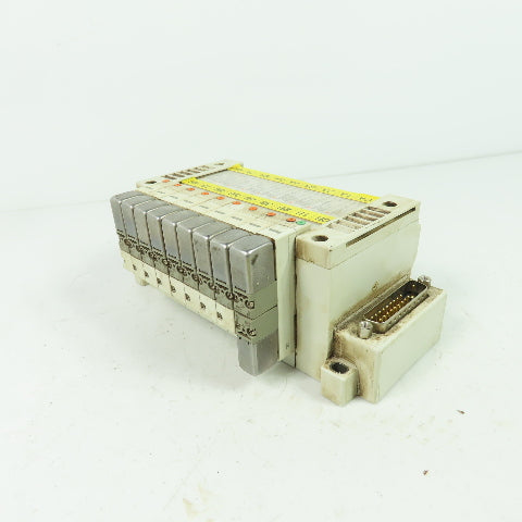 SMC 9-Slot Pneumatic Valve Manifold Bank (8)VQ1101N-51 (1)VQ1201N-51 0.7MPA 24VD