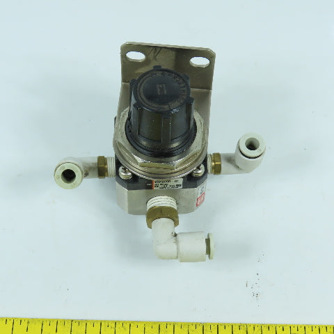 SMC SRH3000-01 Compressed Air Regulator Valve 0.01-0.2MPa 6mm Push Connect